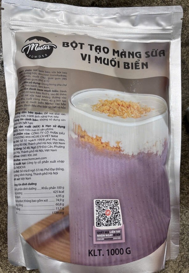 Bột tạo màng sữa Master 1kg